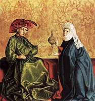 Ο Σολομών και η βασίλισσα του Σαβά, 1435, Βερολίνο, Πινακοθήκη