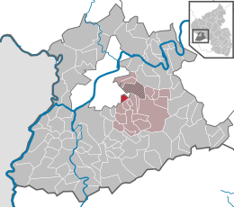 Korlingen – Mappa