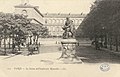 Statue de Théophraste Renaudot, œuvre d'Alfred Boucher. Inaugurée en 1893, elle est fondue en 1942.