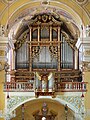 Orgel in einem Gehäuse aus dem Jahr 1657