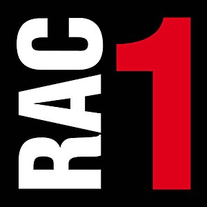 Logo of the Catalan private radio station RAC 1.