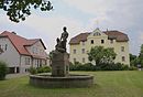 Trüschels Kolonie mit Brunnen