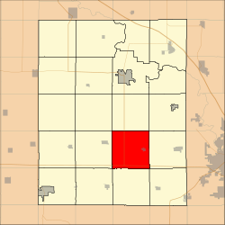 Location in Benton County