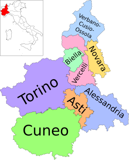 Provinser i Piemonte