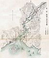 日本軍の第一軍が所有していた地図。