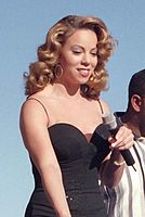 Mariah Carey at the Edwards Air Force Base