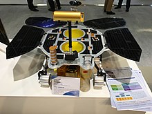 Description de l'image Mars Global Remote Sensing Orbiter and Small Rover at IAC Bremen 2018 02.jpg.