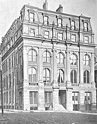 Merchants' Bank Building, Boston, Massachusetts, 1856.