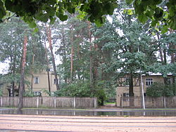 Typical residences in Mežaparks
