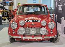 1965 Monte Carlo Rally winner: 1964 Morris Mini Cooper S Mini Cooper S 1964 (AJB 44B) - 2016.jpg