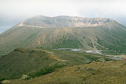 Krater wulkanu Azuma (2035 m)