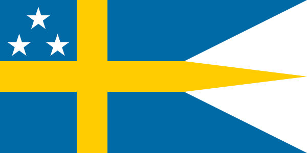 파일:Naval Rank Flag of Sweden - Viceamiralsflagga.svg