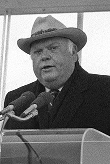 Ned R. McWherter speaking at a ceremony, Dec 17, 1988.JPEG