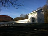 Monument ter nagedachtenis van de Britse dichter Wilfred Owen (1893-1918)