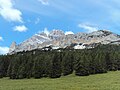 Pale di Misurina e Piz Popena visti da Misurina