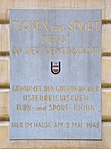 Turn- und Sport-Union – Gedenktafel