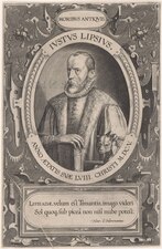 Portret van Justus Lipsius.