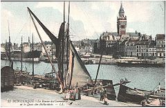 DUNKERQUE - Le Bassin du Commerce et le Quai des Hollandais