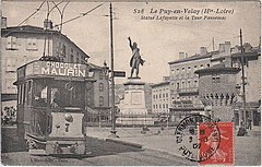 Le Puy-en-Velay, tramway, 1910