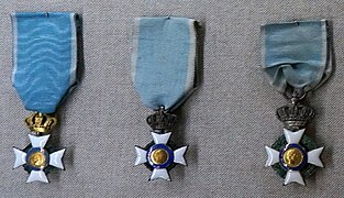Condecoraciones de la Orden del Redentor, de la colección de pedidos del museo.