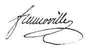 signature de Charles-Bruno Francoville