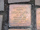 Stolperstein für Siegmund Lamm