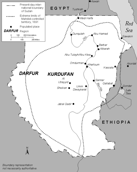 File:The Mahdist State, 1881-98, modern Sudan.png