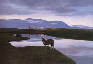 Thingvellir, 1900, Musée des Arts de Reykjavik