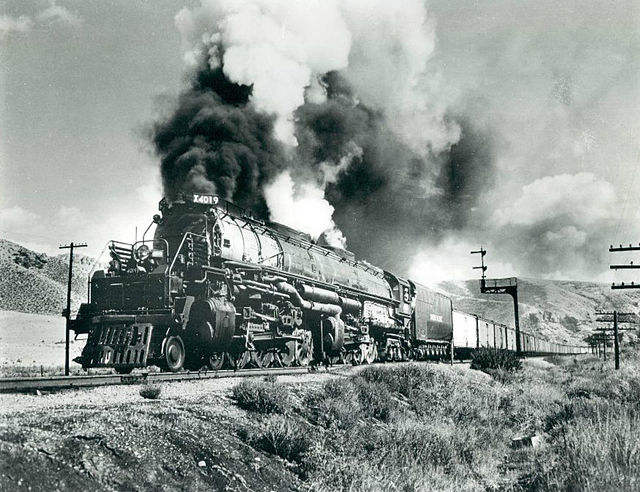 Велики дечак (Big Boy), највећа парна локомотива (Јута, САД, 1941)