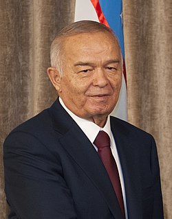 Каримов през 2013 г.