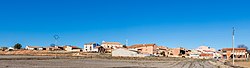 Skyline of Villanueva del Rebollar de la Sierra