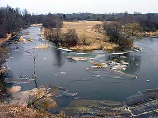 Река Вирвичя у д. Павирвитес. Foto:Algirdas at lt.wikipedia