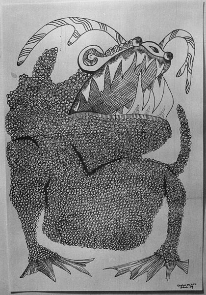 File:"Frog, Ibo Legendary Figure", 1959 - NARA - 558960.jpg
