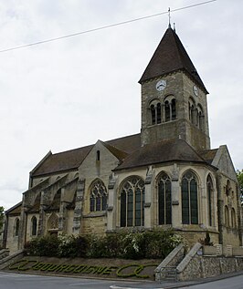 De kerk van Bourgogne