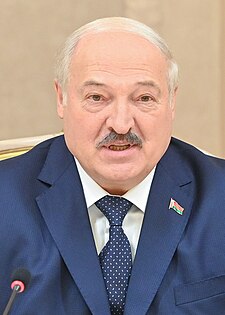 Alexandr Lukašenko v roce 2023