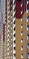 Київ, Кристер-Град (вул. Данченка, 1–5), навісний фасад системи «марморок»