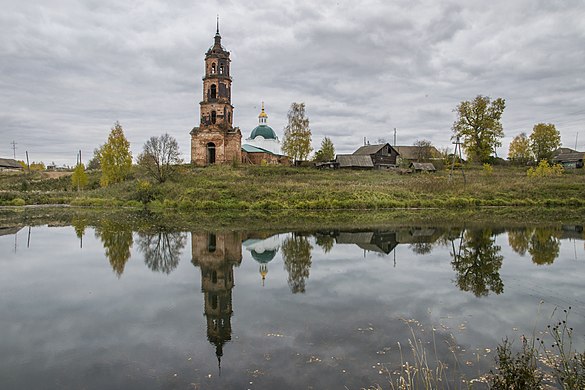 196. Христорождественская церковь, Рождественское, Богородский район Автор — Ele-chudinovsk