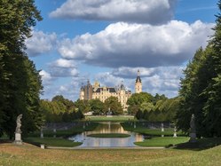 Schwerin Castle, 1857, Schwerin, Germany