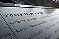 The names of the victims that died during the collapse of the Twin Towers
