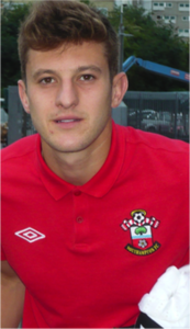 Adam Lallana Southampton FC Manchester United 2012,13.png