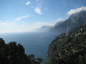 Amalfi Coast, Italy (10/10/2007, taken from bus)