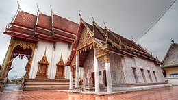 Wat Anek Dittharam, one of the two Buddhist temples in the subdistrict