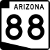 State Route 88 marker