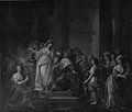 Dedicación del Templo de Salomón. Óleo por Biacciarelli, 1788-1791.
