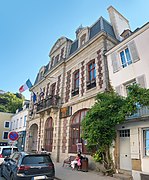 L'Hôtel de ville du Palais à Belle-Île-en-Mer le 25 août 2021 à 17h45.