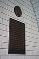 Plaquette in het Leidse Academiegebouw