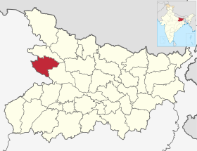 Localisation de District de Siwan