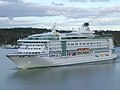 MS Birka Paradise arriving in Stockholm