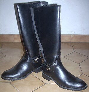 English: Boots of the Italian winter footwear ...