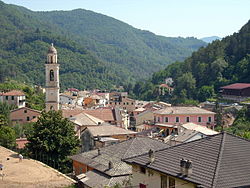 Skyline of Borzonasca